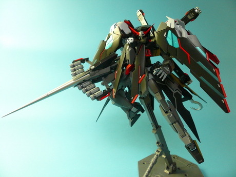 ani-plamo: 1/100 MG Dark Hound Eclipse Custom by papayos