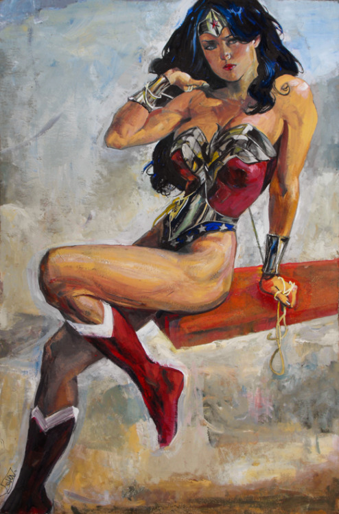 XXX artverso:  Alina Urusov - Wonder Woman  photo