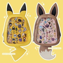 sugarcubedstudios:  (queue nervousness) ✨ While I’m working on getting my previous Kickstarter wrapped up and finished, I’d like to give you guys the first look of my next project: the Pocket Pal Ita Backpack with Removable Ears and Tail – inspired