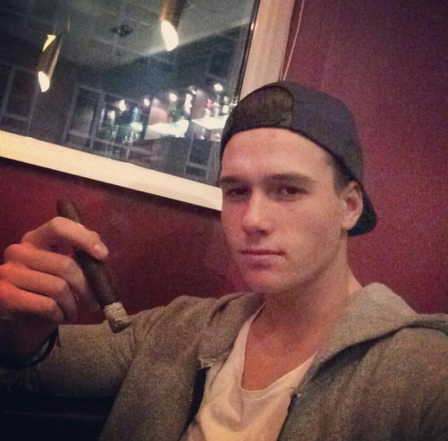 Yeah he&rsquo;s old enought to know how to smoke them. Why? You want to learn?