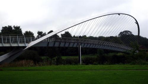 Millennium Bridge, York, England.