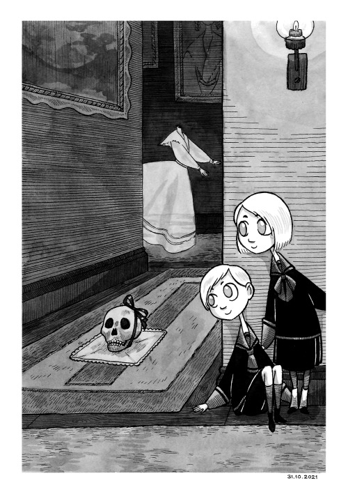 Inktober 2021, Day 31 - Mapping Pen And Ink Wash