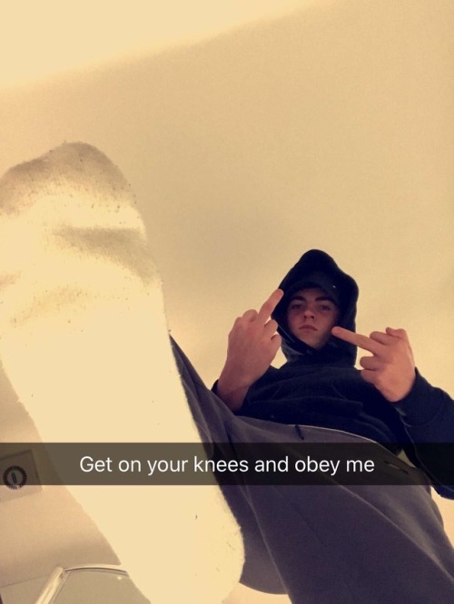Do as I say fag Retweet this now