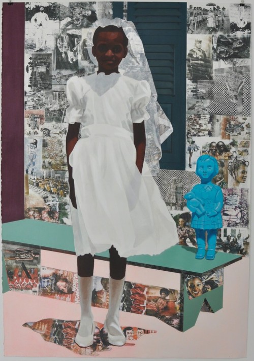 Njideka Akunyili Crosby, The Beautiful Ones, 2015