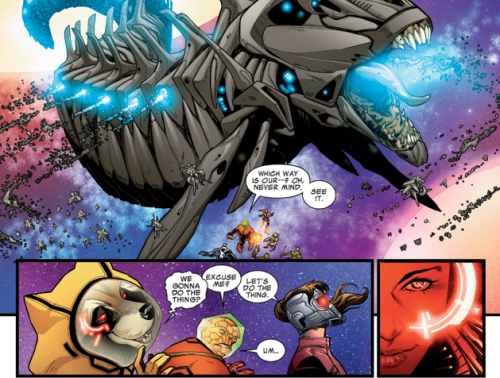 comicstoastonish: Guardian of the Galaxy #1 (2015) Writer: Brian Michael Bendis Artist: Valerio Schi