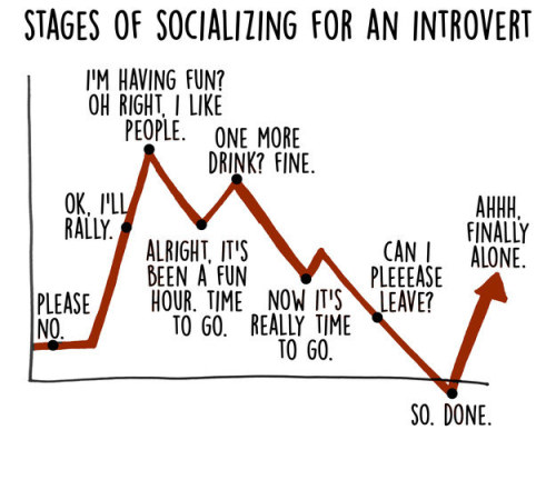 black-supremafeminist: buzzfeed: 17 Graphs That Will Speak To You If You’re An Introvert Also 