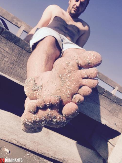 fussimnacken: … after about 30 minutes, I was finally done. Master’s feet were dry, cle