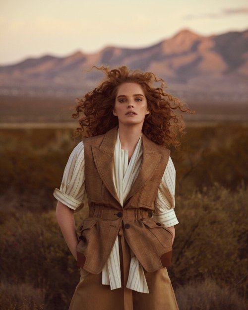 NEW: Alexina Graham for ELLE Germany March 2020 by Andreas Ortner