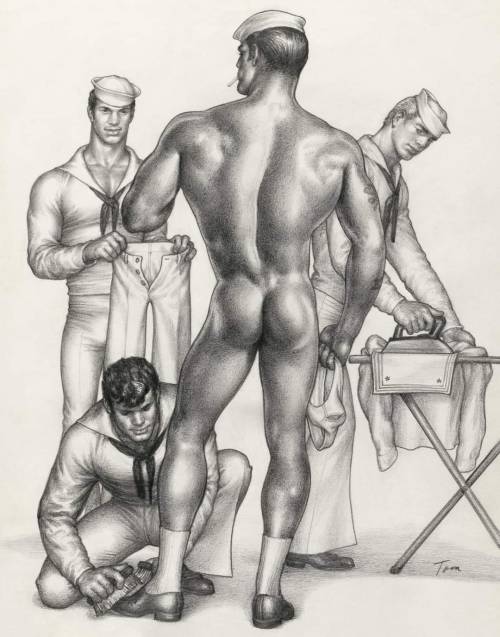 kourosart:TOM OF FINLAND(Touko Valio Laaksonen, adult photos