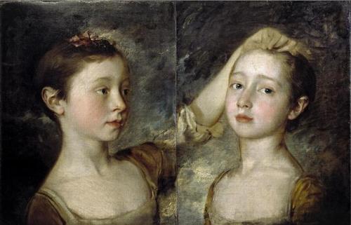 my18thcenturysource: Mary and Margaret Gainsborough Thomas Gainsborough had favourite subjects to pa