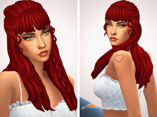 crypticsim: ♡ upcoming hair by @breathin-sims ♡
