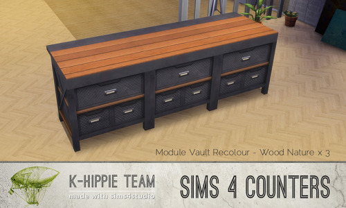 k-hippie: COUNTER X9 - VAULT MODULE ISLAND We are proud to present you a bit more difficult object r