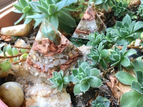 bonghitsandgeodes:  beautiful orgonite pyramids porn pictures