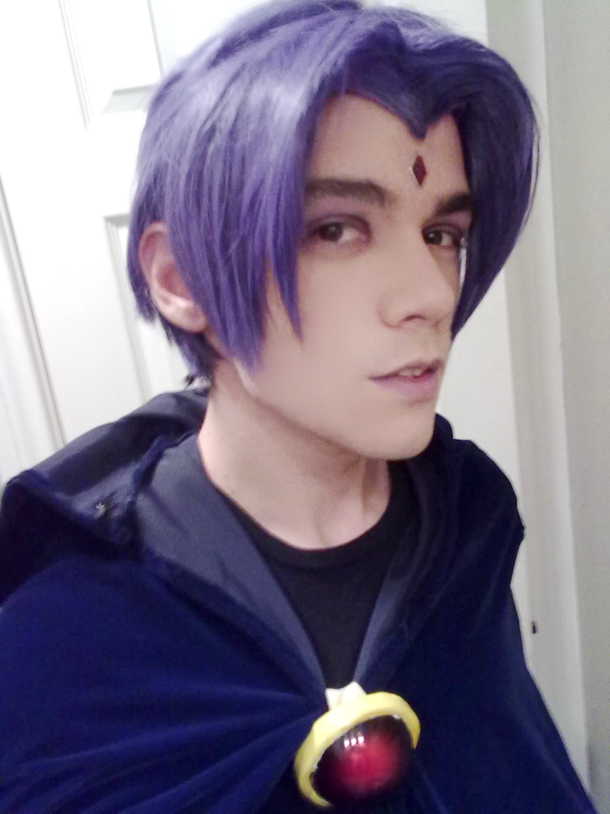nightmareloki:  nipahdubs:  My Male Raven cosplay from Teen Titans WIP  Never have