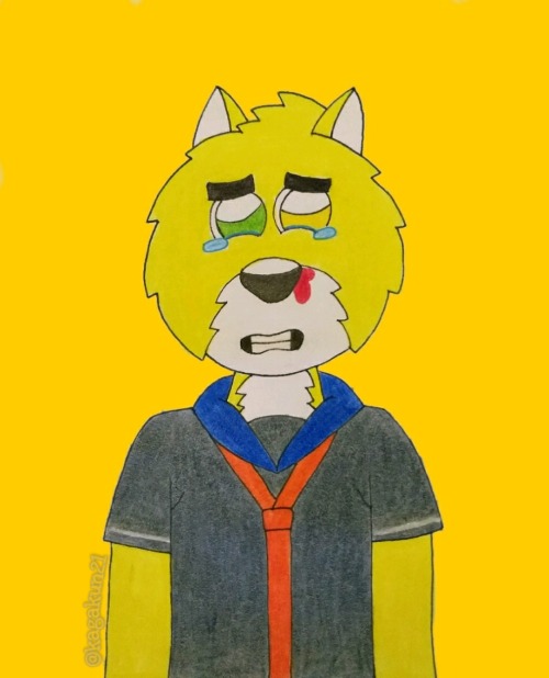 At Last!!!!! I Finished Making The Drawing Inspired By The Avocato Scene, I Really Captured The Expression