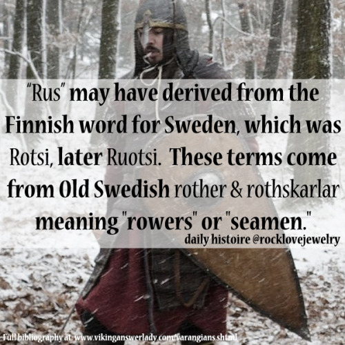 rocklovejewelry: Russian Vikings (Facts about the Varangian Guard to come) More on facebook &amp