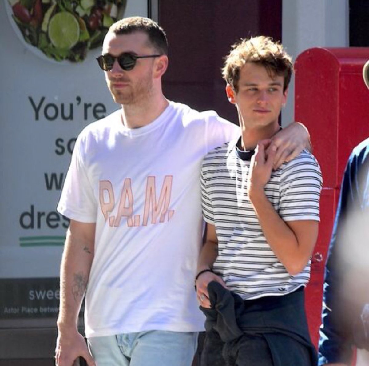 forcri:  SAM SMITH and  BRANDON FLYNN (13 Reasons Why)