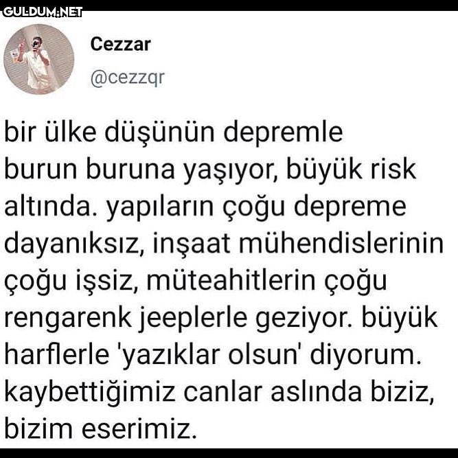 Cezzar @cezzqr bir ülke...