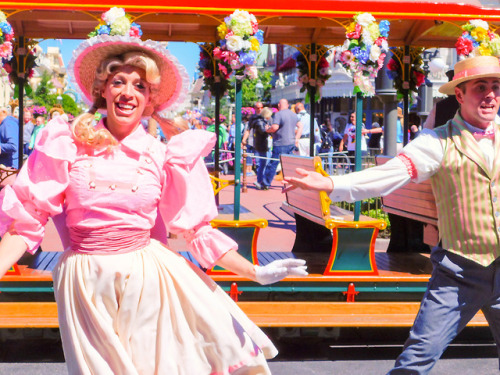 We’re walking right down the middle of Main Street USA