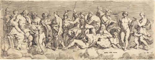 The Wedding Feast of Cupid and Psyche and The Admission of Psyche to Olympia by François Perrier aft