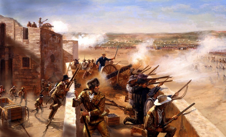 February 23rd 1836 Battle Of The Alamo Begins On 