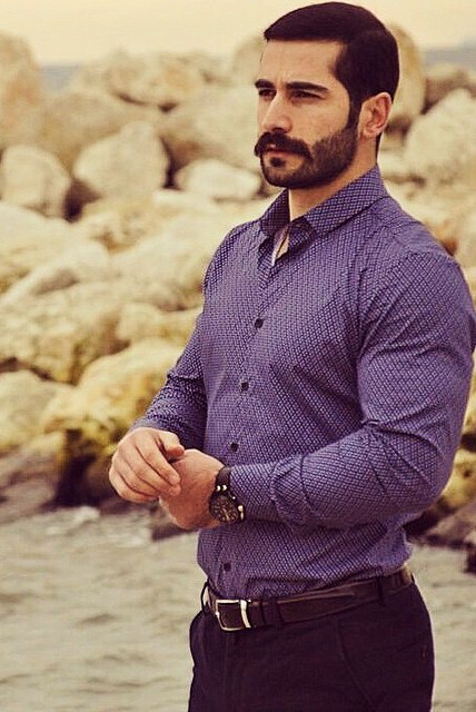 OMG he is stunningly handsome, hairy, sexy -  My kind of man - WOOF