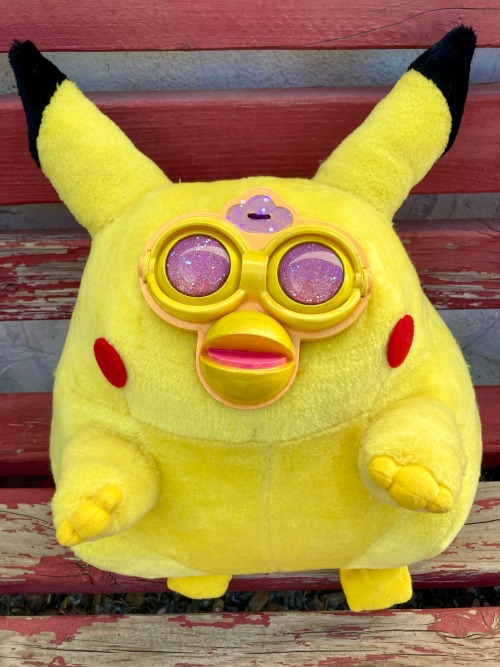 Introducing A One-of-a-kind Pikachu Furby That Is Perfect For Any Collector Or Fan Of The Popular Video