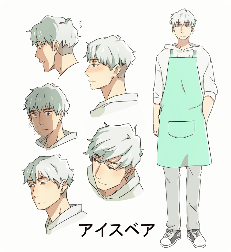 rainbow-taishi:  I tried to make an anime gijinka parody of We Bare Bears haha