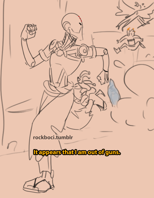 rockboci: Gunyatta and Reaper are bffs