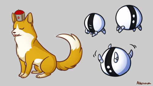 Doodles of some infinity train animals ft. One-One :)