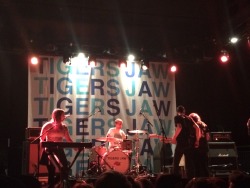 dredth:tigers jaw x boston 4/1/15