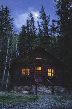 bluepueblo:  Forest Cabin, Colorado photo via stephen 