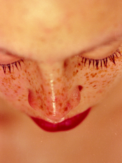 Spots by Marilyn Minter, 2001. 