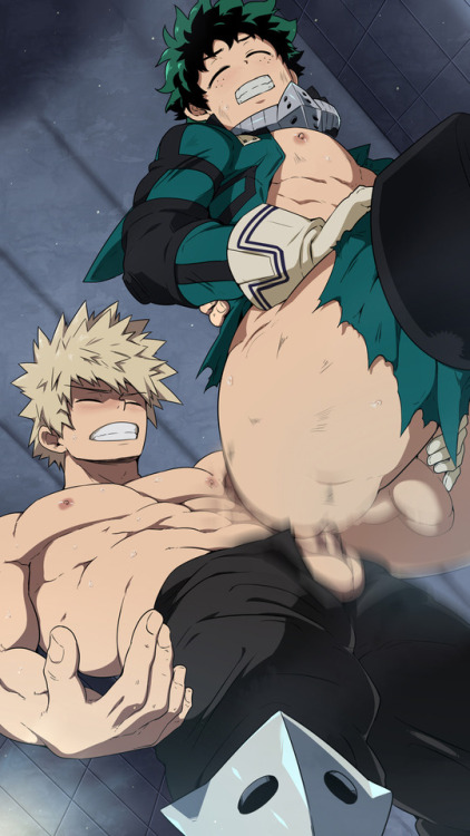 its-kyoka-bitch:  Kacchan x Deku - An explosive new Quirk