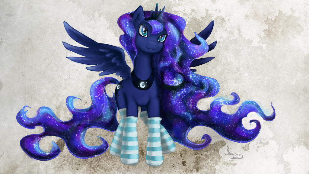 theponyartcollection:  Luna by ~Shaadorian