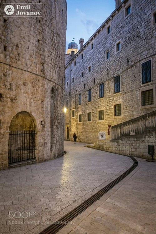 (Croatia) streets of Dubrovnik by je01.