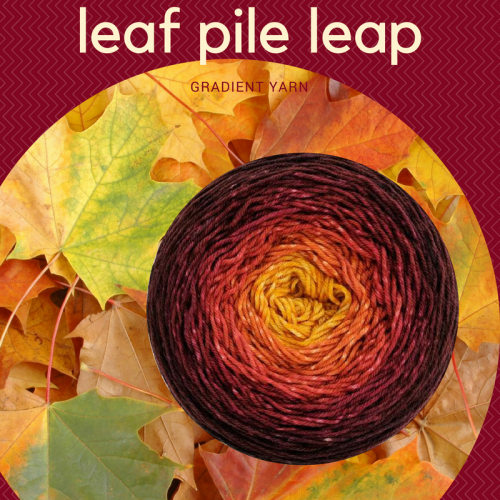 Jump into fall and have some autumn fun with the Leaf Pile Leap gradient! Every shade of the season,