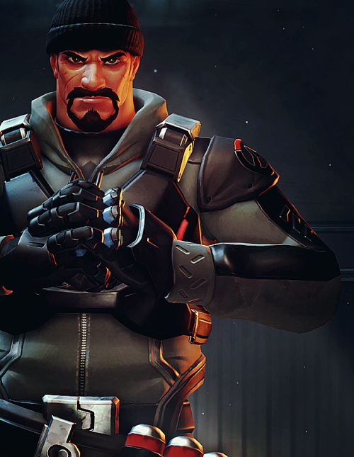 gcbrielreyes: Blackwatch // Gabriel Reyes