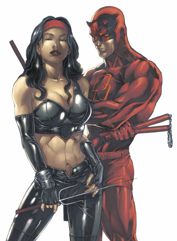 xombiedirge:  Ultimate Daredevil and Elektra by Salvador Larroca