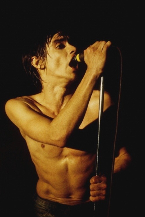 70rgasm: Iggy Pop on stage, 1970s