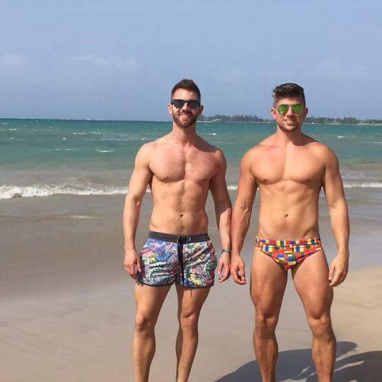 stratisxx:  Sexiness on the gay beaches of Mykonos Greece