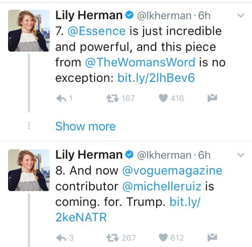 sandalwoodandsunlight:Twitter thread to find the links to articles: https://twitter.com/lkherman/status/828691715938729985