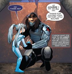 wadewilson-parker:  So I’m guessing Bucky is Kobik’s dad now. Thunderbolts #1 (2016) 