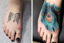 101fuymemes:Impressive tattoo cover-ups, before and after! http://bit.ly/16Zhrkw