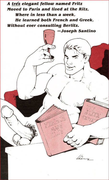 Limerick illustrated by Etienne.