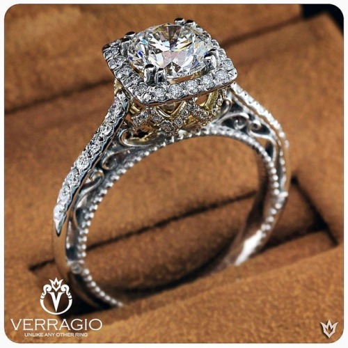 verragio:Elegantly crafted for a truly exceptional symbol of love and romance. (Venetian-5061CU by @