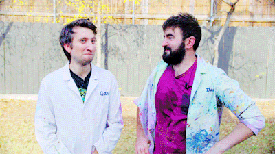 #Slow Mo Guys #gavin free#dan gruchy #the slow mo guys #daniel gruchy#danvin #i got real emotional at this video  #side note: i slapped this gif together in like ten minutes  #my gif skills are rusty af since i stopped making heroes gifs
