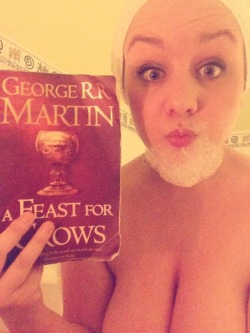 thedougmeister:  Bath, bubbles, beards, books and boobs time!