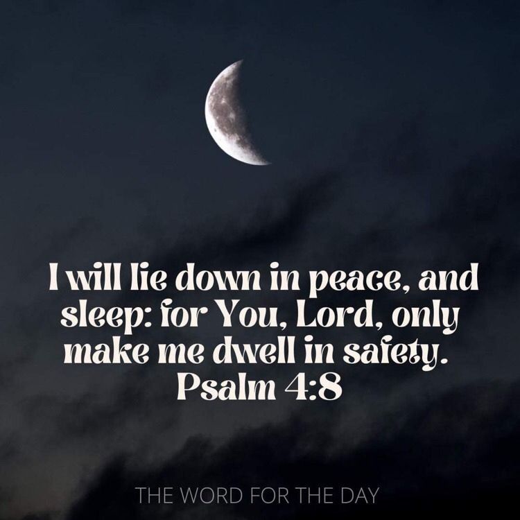 40 I Will Lie Down And Sleep In Peace For You Alone Lord Make Me Dwell ...