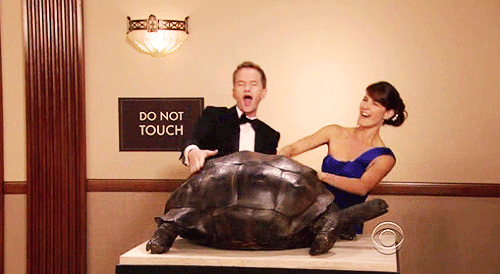 sassisaxi:  Barney: Our wedding is gonna be legendary. Robin: No wait for it?Barney: I’ve got you, I don’t have to wait for it anymore..<3